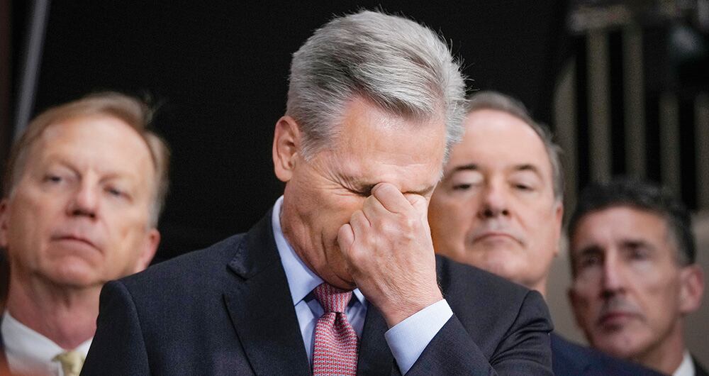 Kevin McCarthy se convirtió en el protagonista de un acto calificado como “bochornoso” por Joe Biden. 
