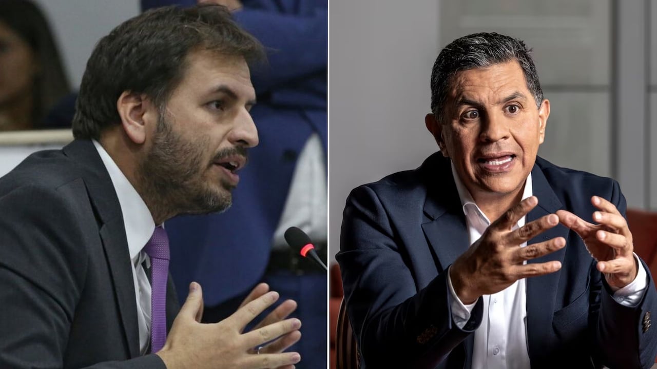 Senador Andrés Forero y Jorge Iván Ospina.
