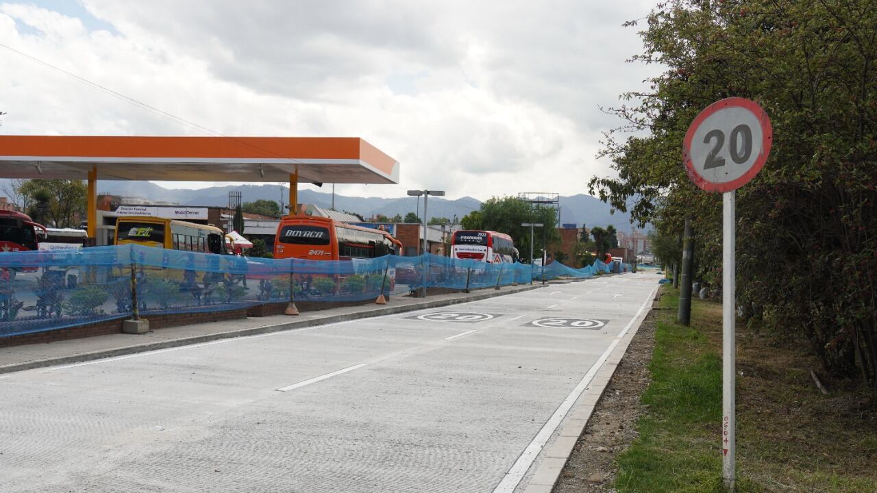 La intervención de la vía beneficiará a más de 3.000 conductores que diariamente circulan por esta terminal.