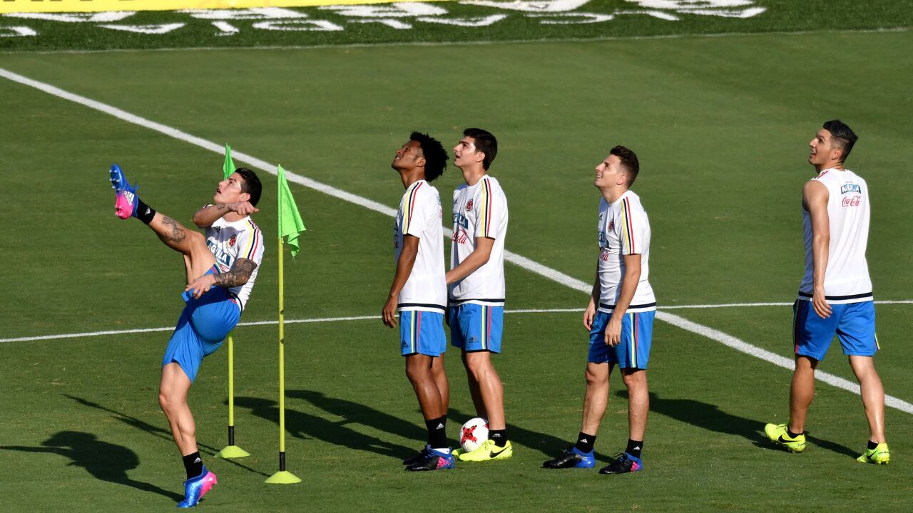 Imagen de la Selección Colombia en 2017, cuando era dirigida por José Pékerman.