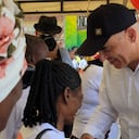 Alain Berset, presidente de Suiza, visitó Buenaventura.