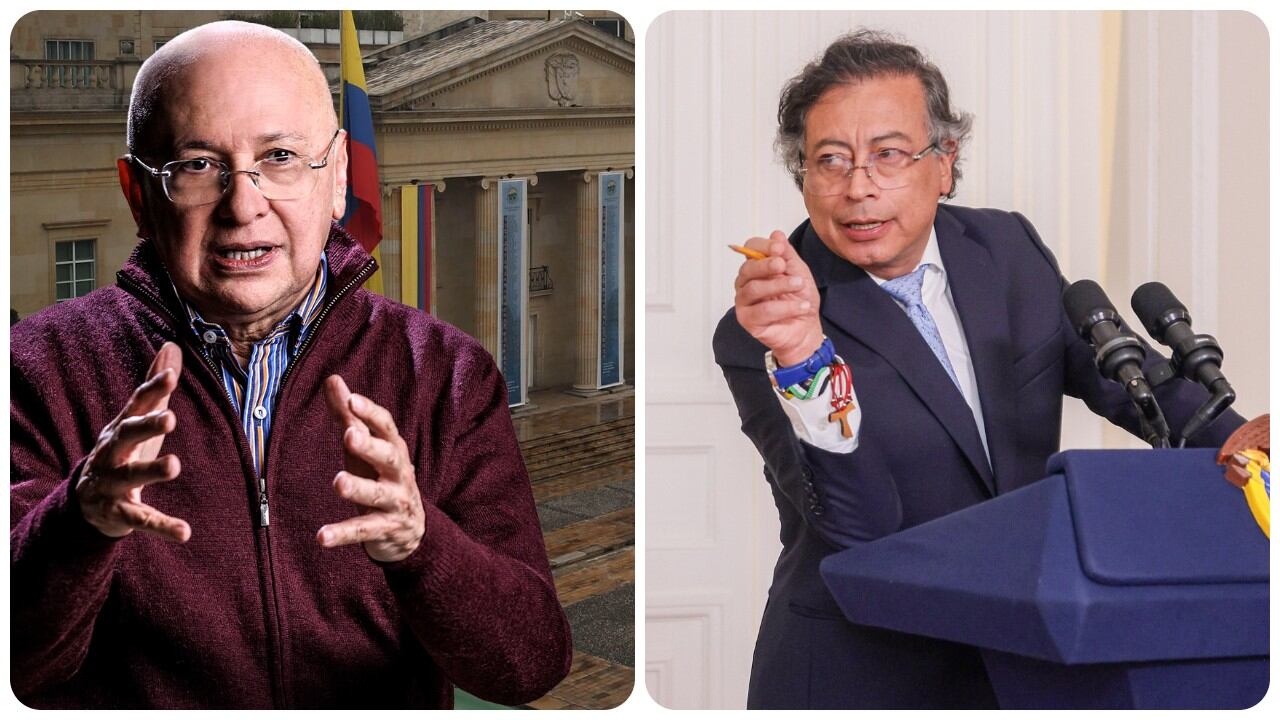 Eduardo Montealegre y Gustavo Petro.