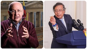 Eduardo Montealegre y Gustavo Petro.