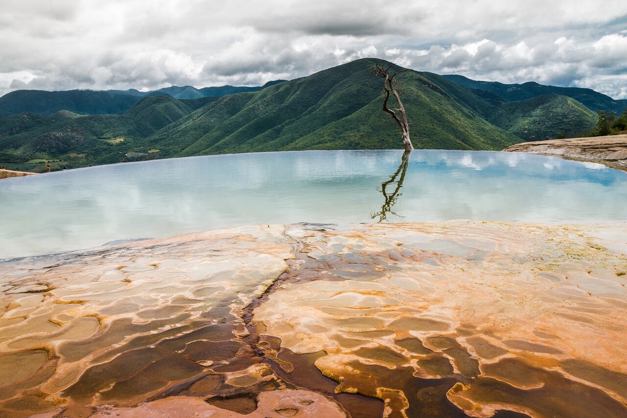 Hierve el Agua en Oaxaca, México