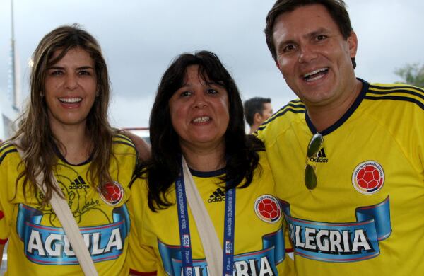 María Isabel Nieto, Sandra Maril y Felipe Rodríguez.
