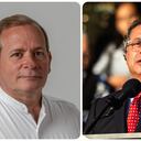 Juan Pablo Guanipa y Gustavo Petro