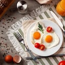 Huevos fritos sin calorías