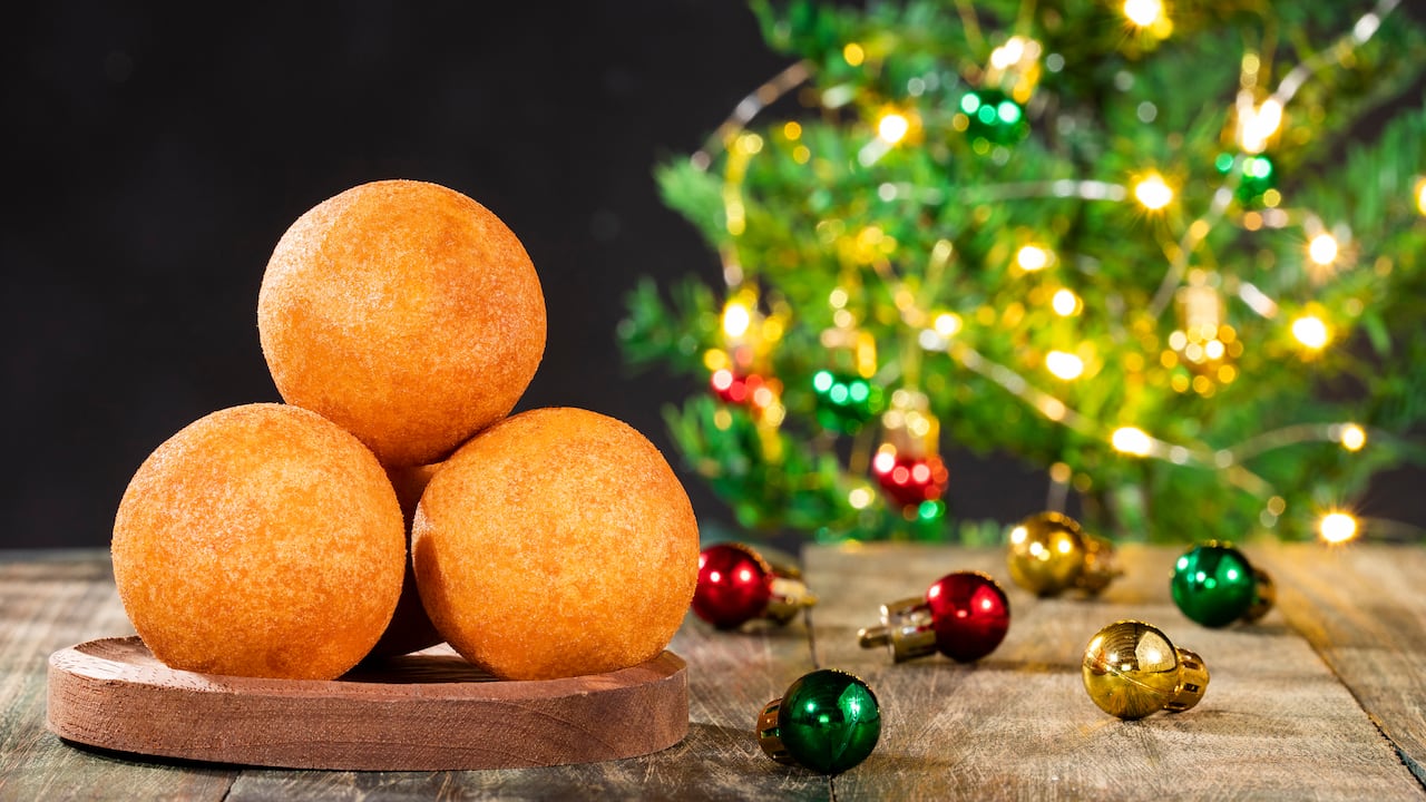 Los buñuelos hacen parte de las comidas típicas que se consumen en Navidad.