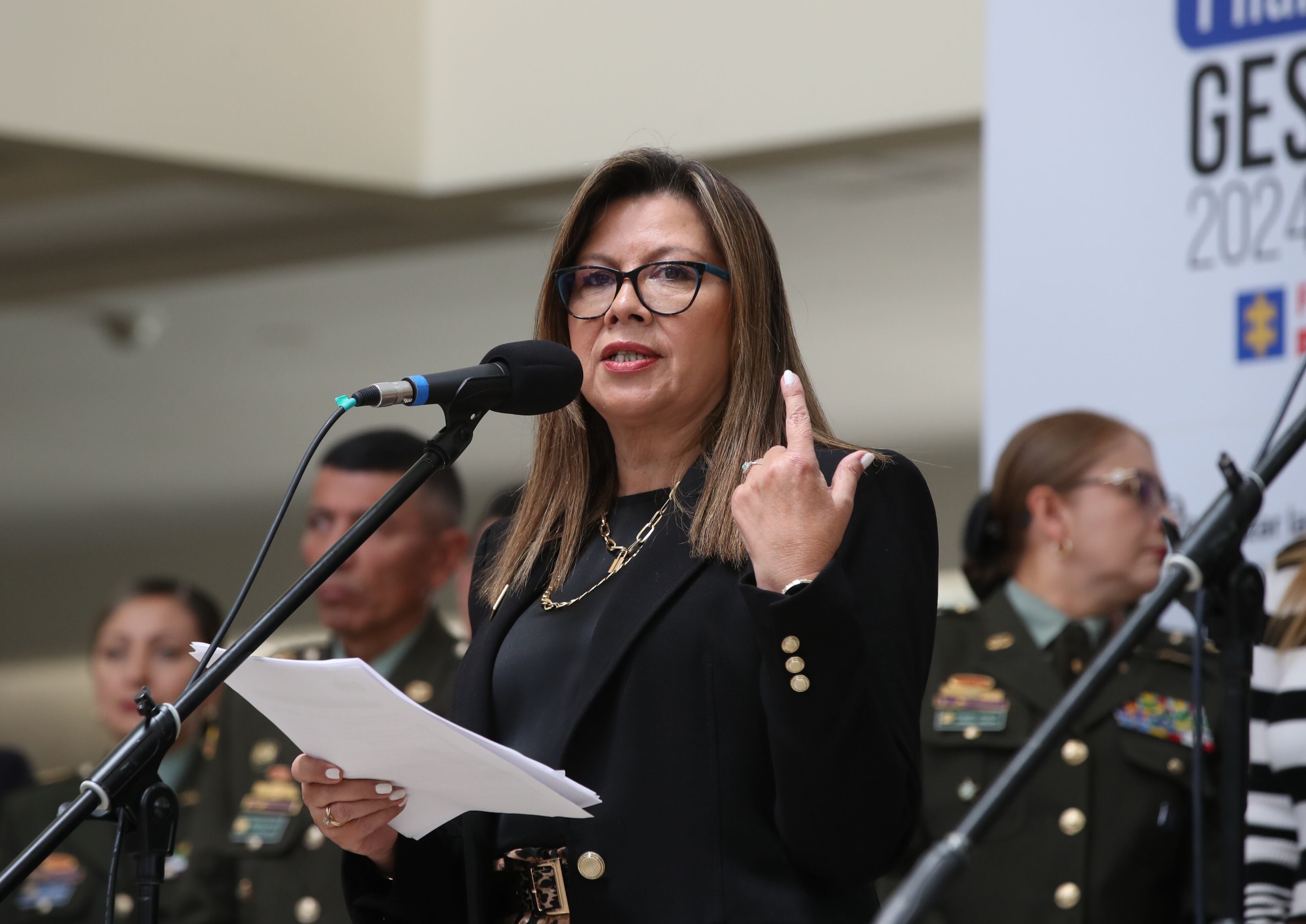 Cumbre Policía Nacional y la Fiscalía Con la señora fiscal Luz Adriana Camargo  ‘Encuentro de Articulación Estratégica Territorial' de la Fiscalía General de la Nación y el  general Salamanca director general de la Policía Nacional