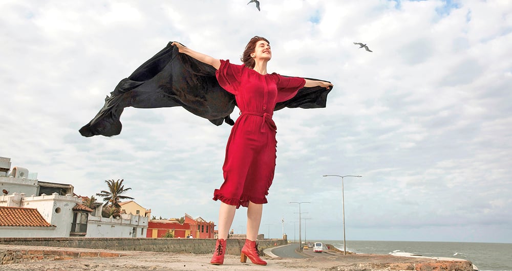 Irene Vallejo, retratada en 2021.