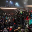 El 5 de enero de 2022, Kazajistán declaró un estado de emergencia nacional después de que las protestas por un aumento del precio del combustible estallaran en enfrentamientos y los manifestantes asaltaran edificios gubernamentales. (Photo by Abduaziz MADYAROV / AFP)