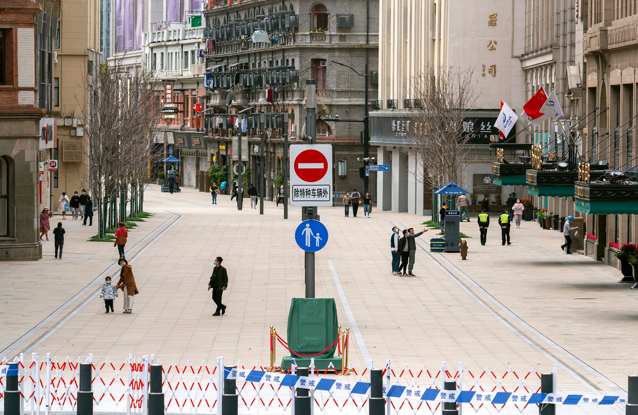 el cierre de Shanghái