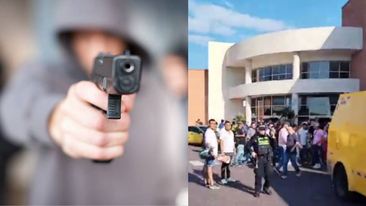 Una balacera en Santa Marta fue ocasionada por el atraco hacia el personal de un carro de valores.