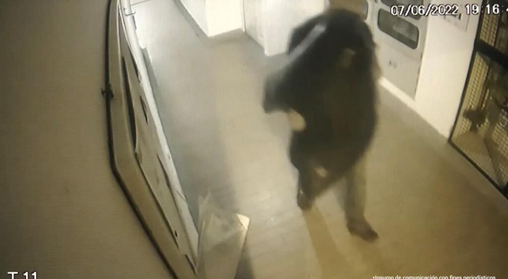 Fiscalía reveló videos del caso Adriana Pinzón. El presunto asesino llegó a la vivienda de la víctima y salió con una bolsa de basura “muy pesada”.