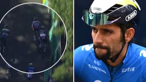 Fernando Gaviria consigue otro podio gracias a la descalificación de Jasper Philipsen