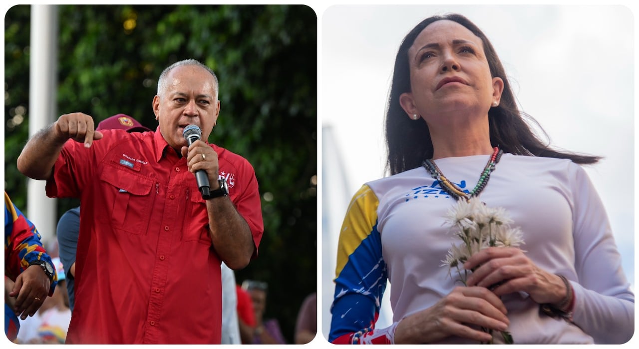 Diosdado Cabello amenaza a María Corina Machado