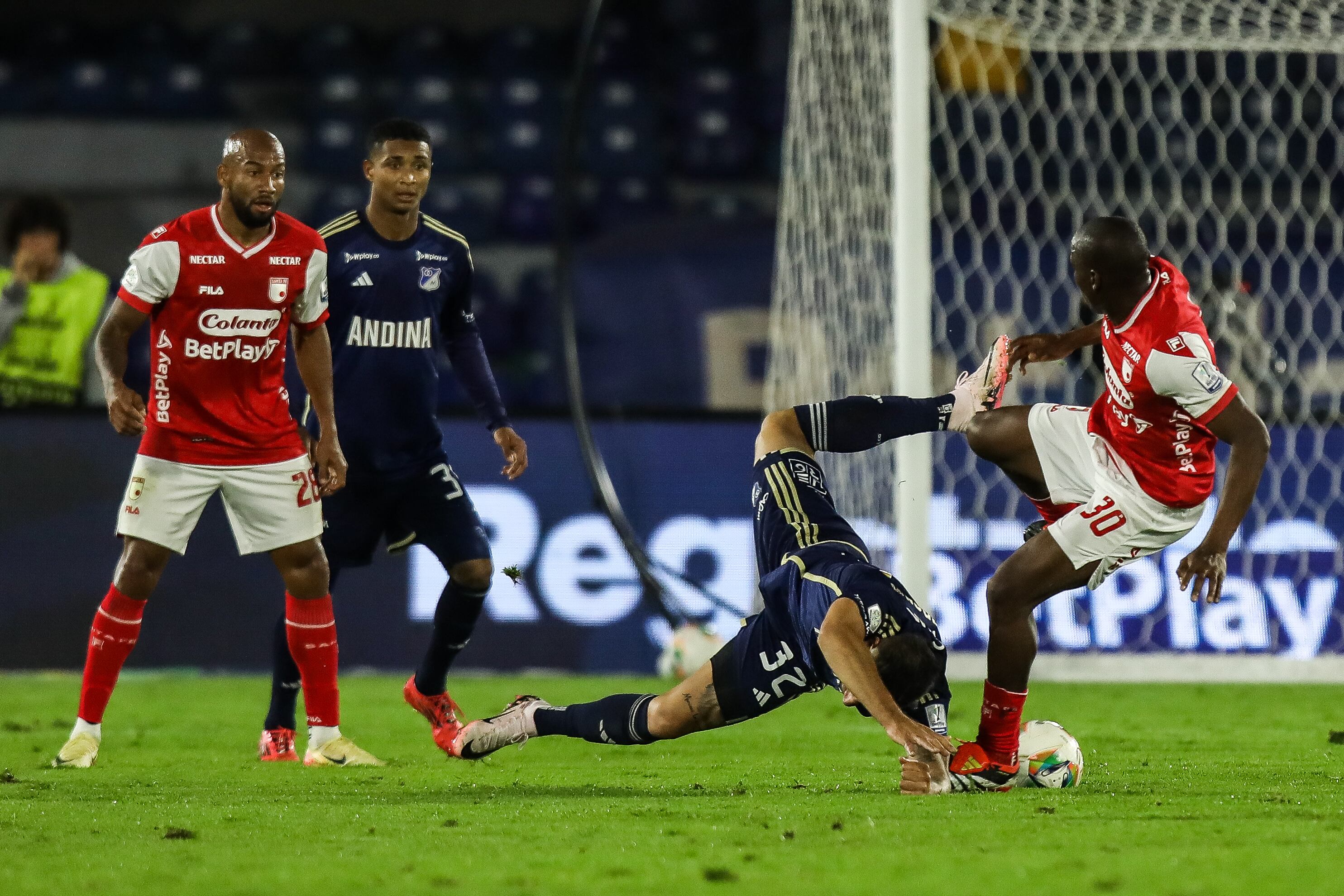 Partido Liga Betplay Millonarios vs Independiente Santa Fe