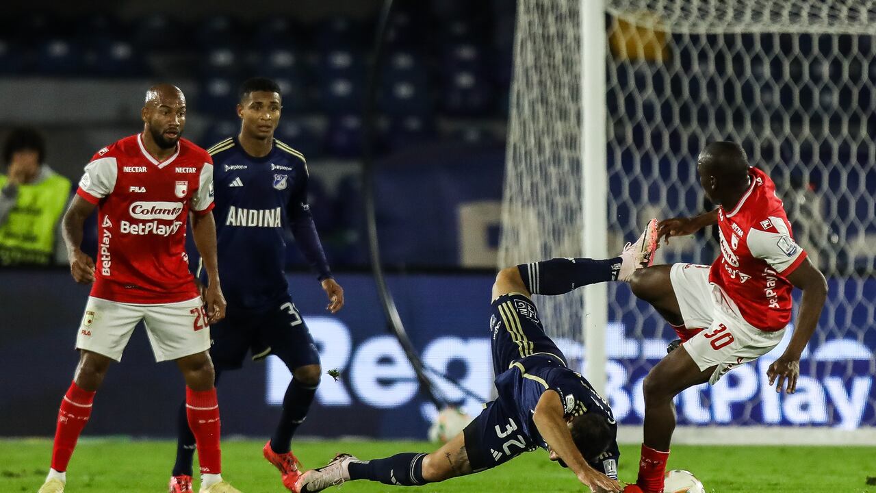 Partido Liga Betplay Millonarios vs Independiente Santa Fe