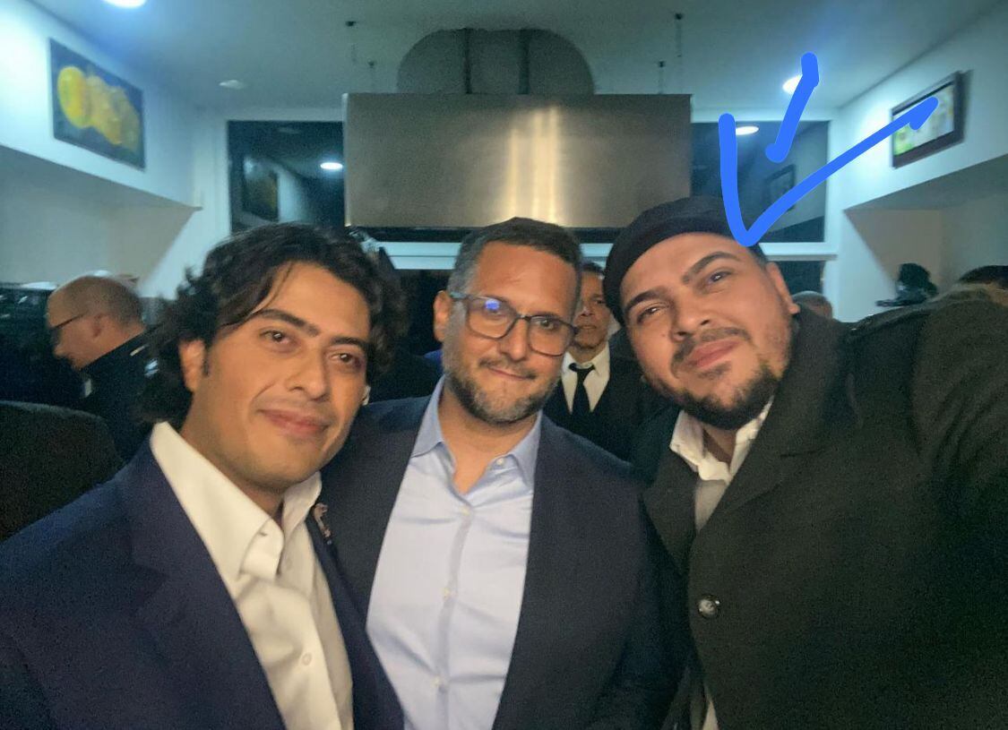 Nicolás Petro, Miguel Ángel del Río y Rodrigo Ramírez