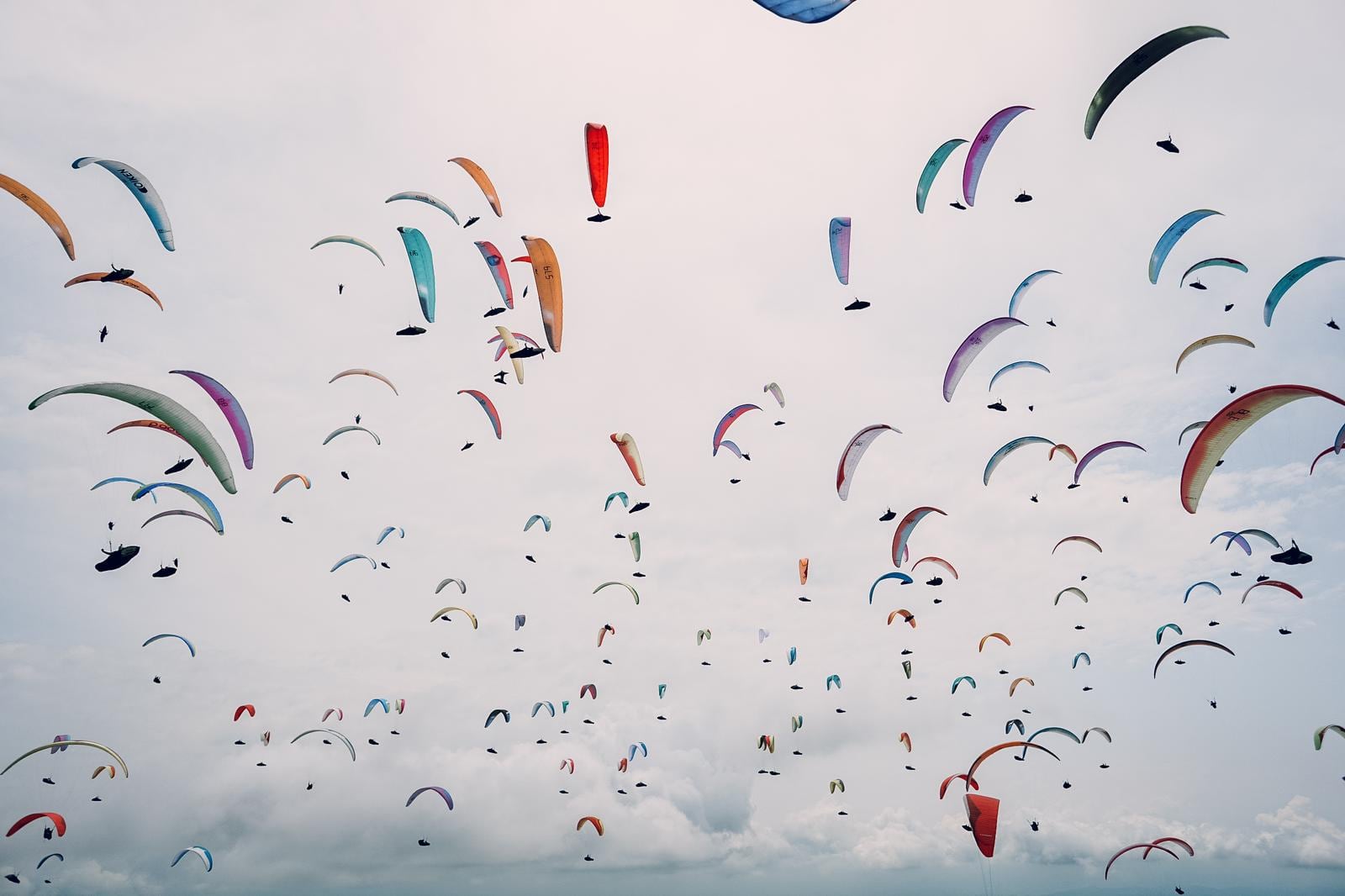 Más de 9000 visitantes tuvo la temporada de parapente en el departamento.