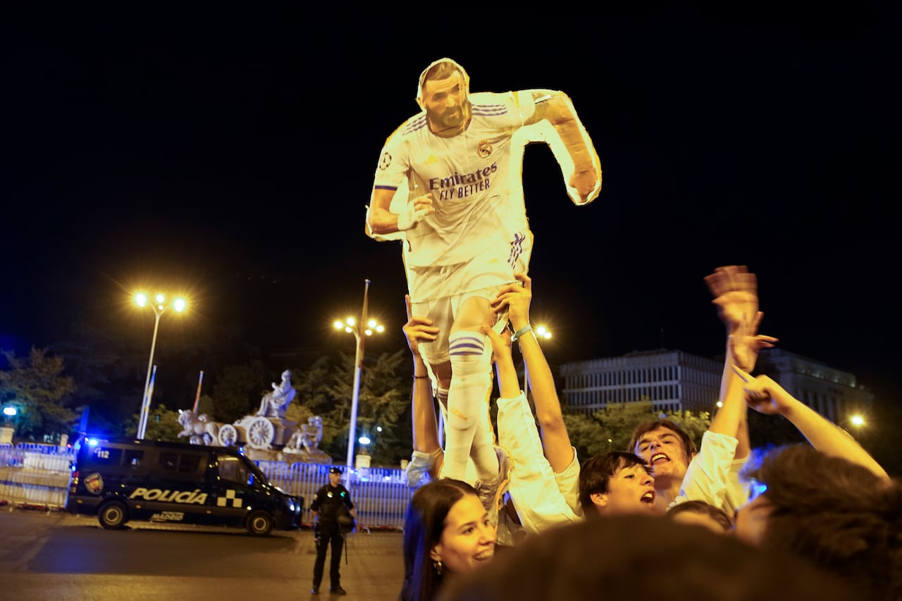 Hinchas del Real Madrid