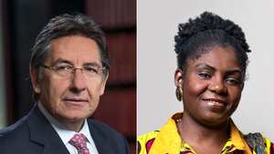 Néstor Humberto Martínez y Francia Márquez