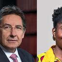 Néstor Humberto Martínez y Francia Márquez