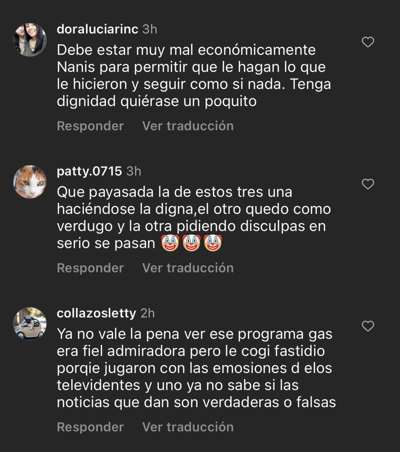 Luego de varios días de la polémica de Nanis Ochoa, el programa de entretenimiento del Canal 1 sigue recibiendo malos comentarios.