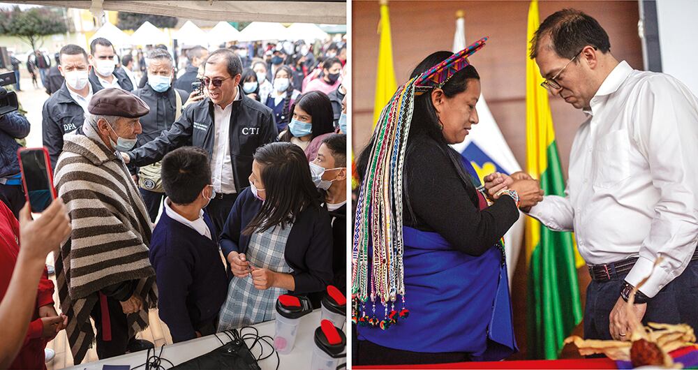   “No tengo rabo de paja y por eso siempre me he acercado a la candela. No tengo ninguna preocupación. Pero hay unos sectores que empiezan a volverlo a uno pera de boxeo”.