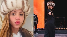 Shakira dio su primer concierto en Asia Central frente a más de 40.000 personas en el Bishkek Arena, en Kirguistán, según los organizadores.