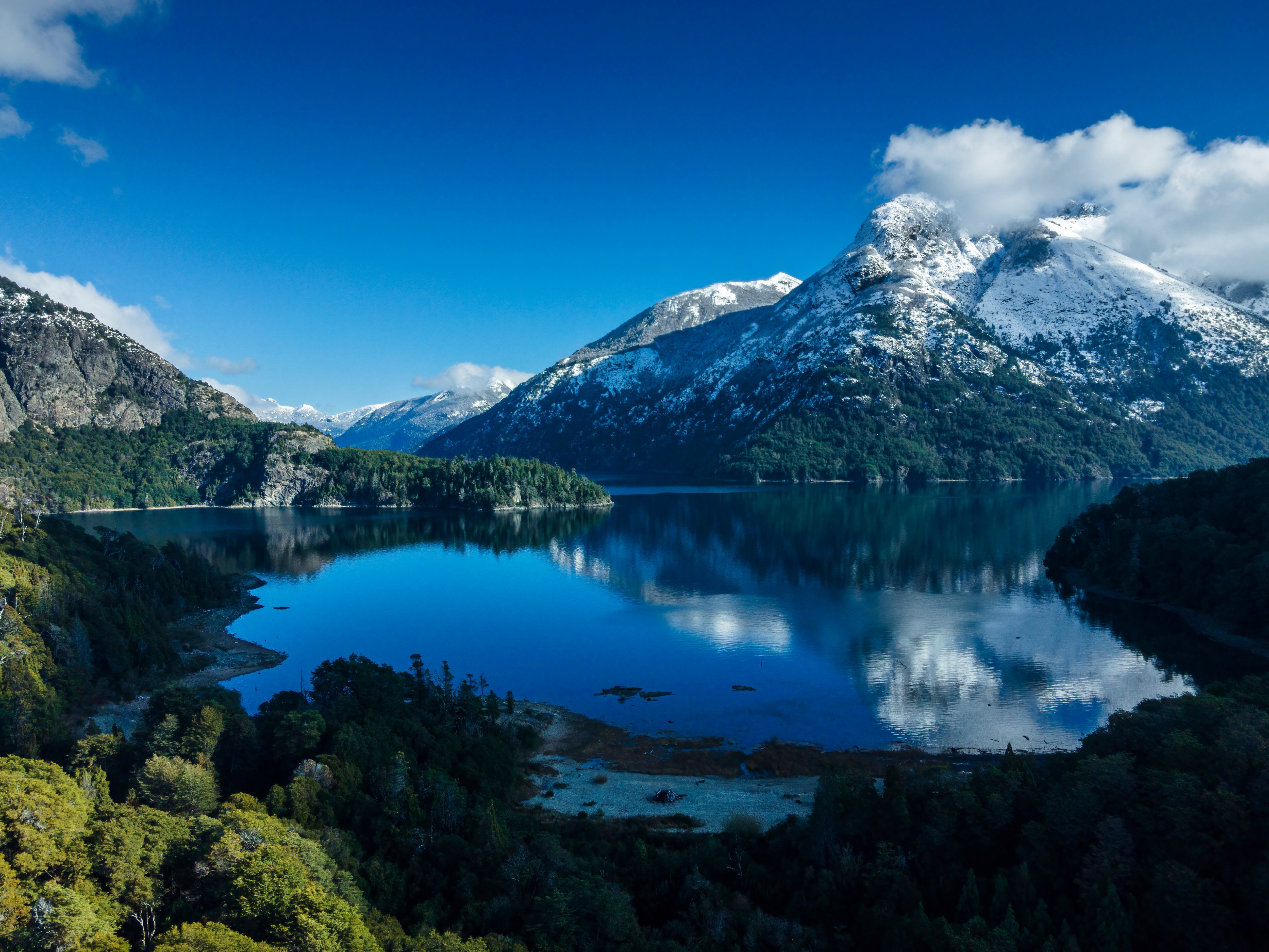 Invierno en la Patagonia en Argentina