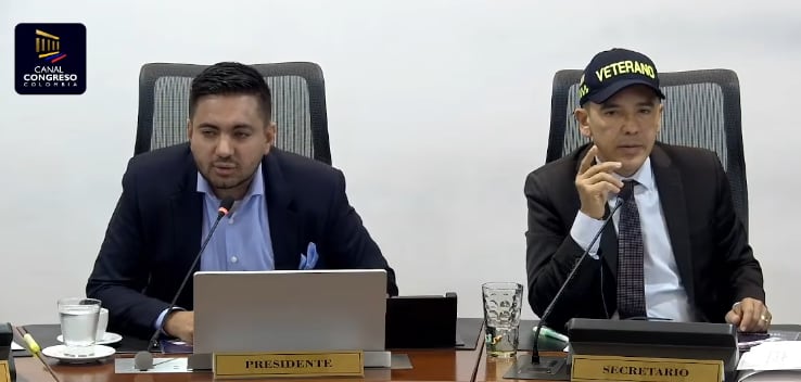 Julio Roberto Salazar, presidente de la Comisión V de Cámara de Representantes.