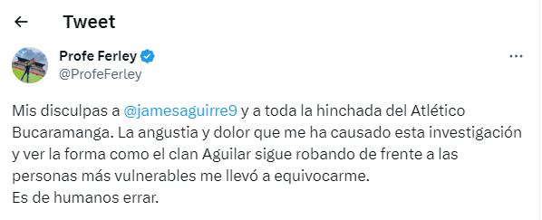 Tras la polémica el diputado se disculpó.