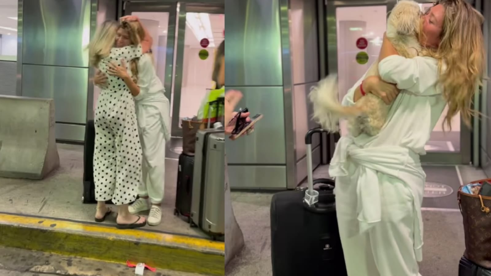 Daniela Tapia compartió emotivo reencuentro con su familia tras lograr salir de Israel.