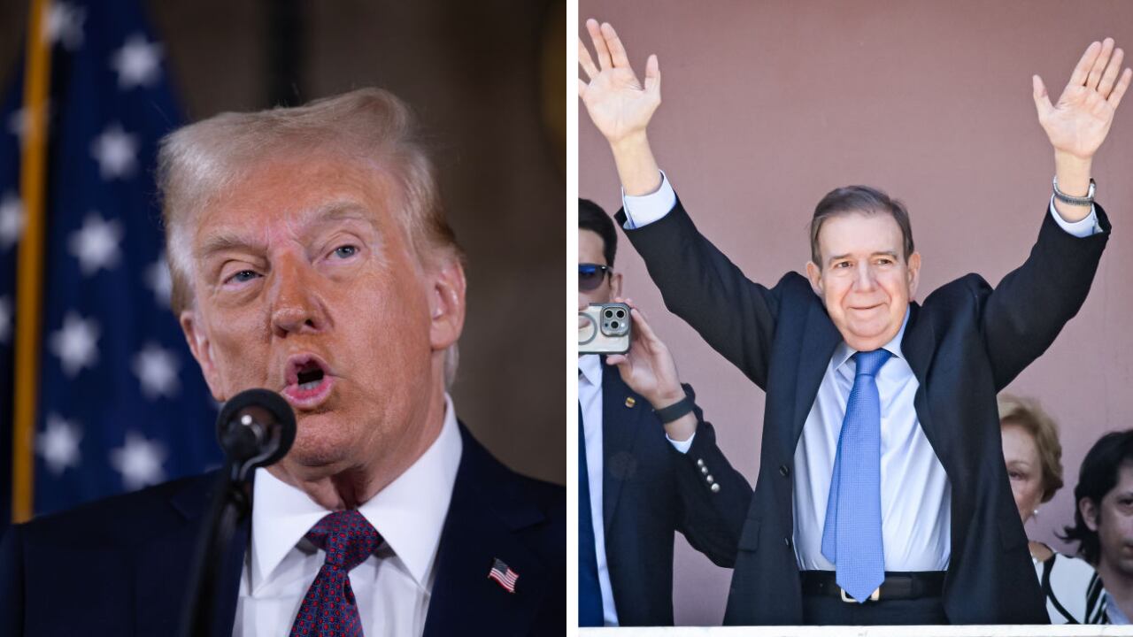 Trump destacó la victoria de Edmundo González en las elecciones presidenciales de Venezuela.