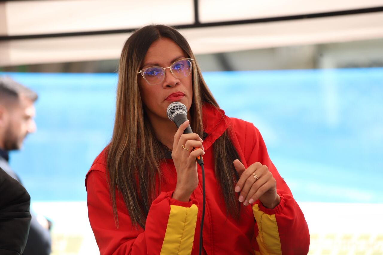 Alcaldesa de Ciudad Bolívar, Tatiana Piñeros.