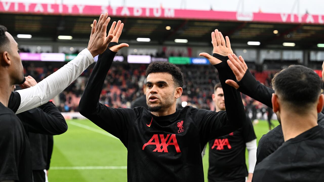 Luis Díaz, extremo del Liverpool