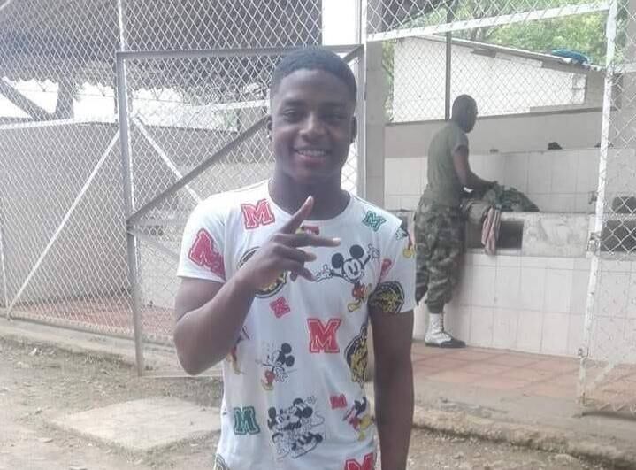 Anderson Arboleda joven  presuntamente atacado por policías en Puerto Tejada. Foto: cortesía