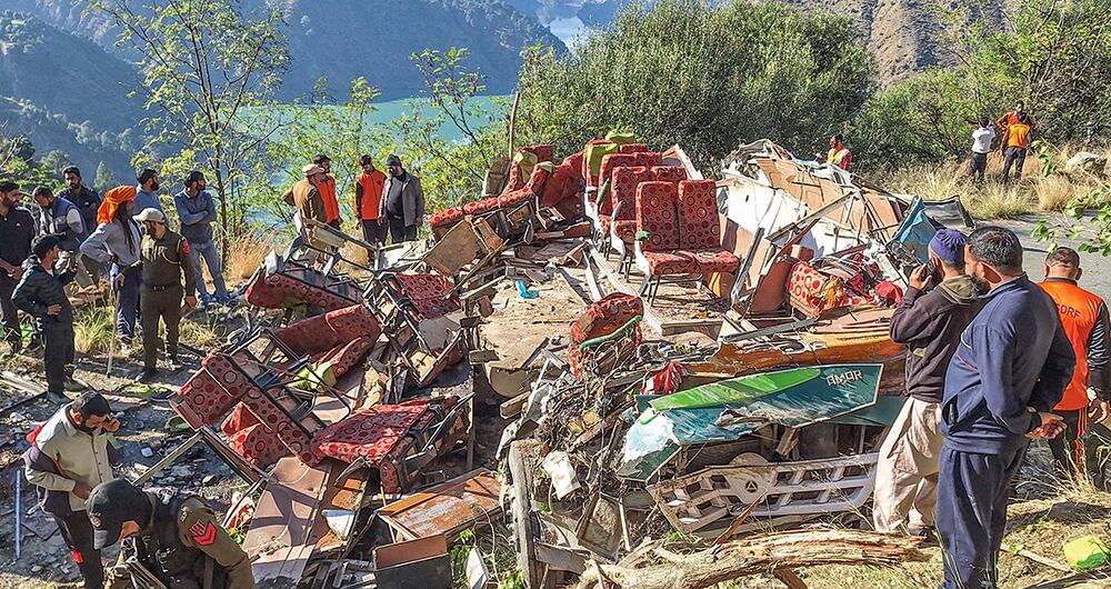 Accidente mortal en la India.