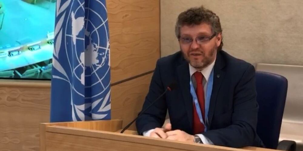 El funcionario de la ONU, Fabián Salvioli, estuvo en Colombia durante 10 días.