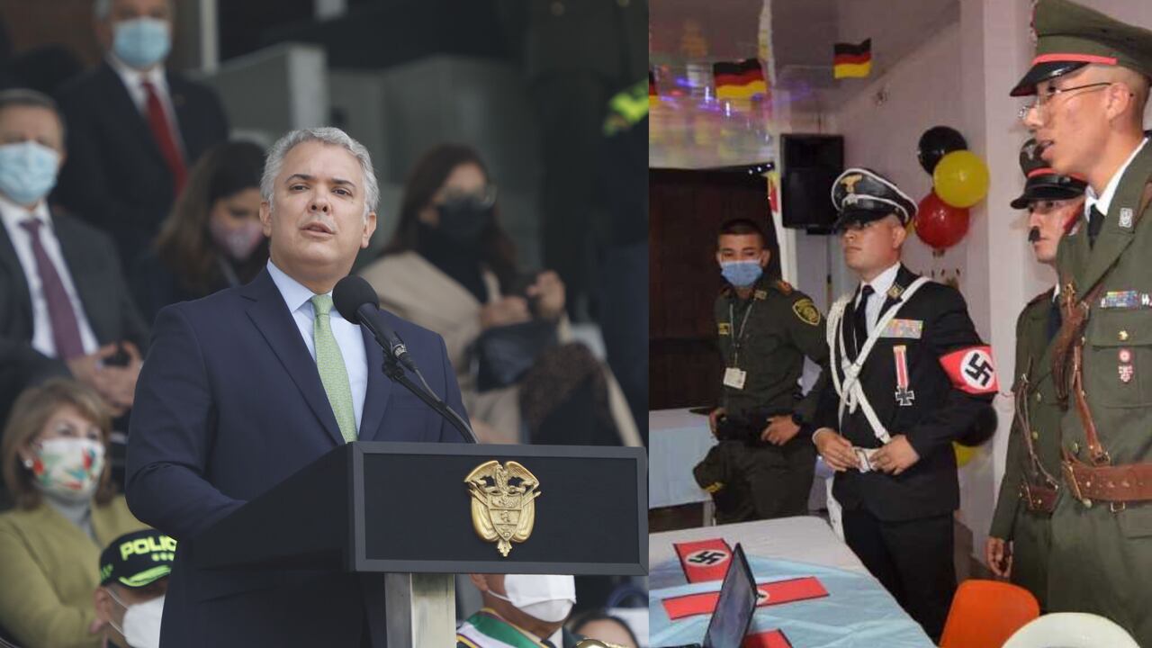 Duque policías nazismo