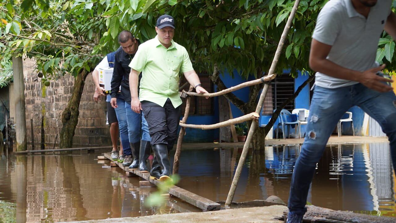En la Mojana, Sucre, hay preocupación por la temporada de lluvias.