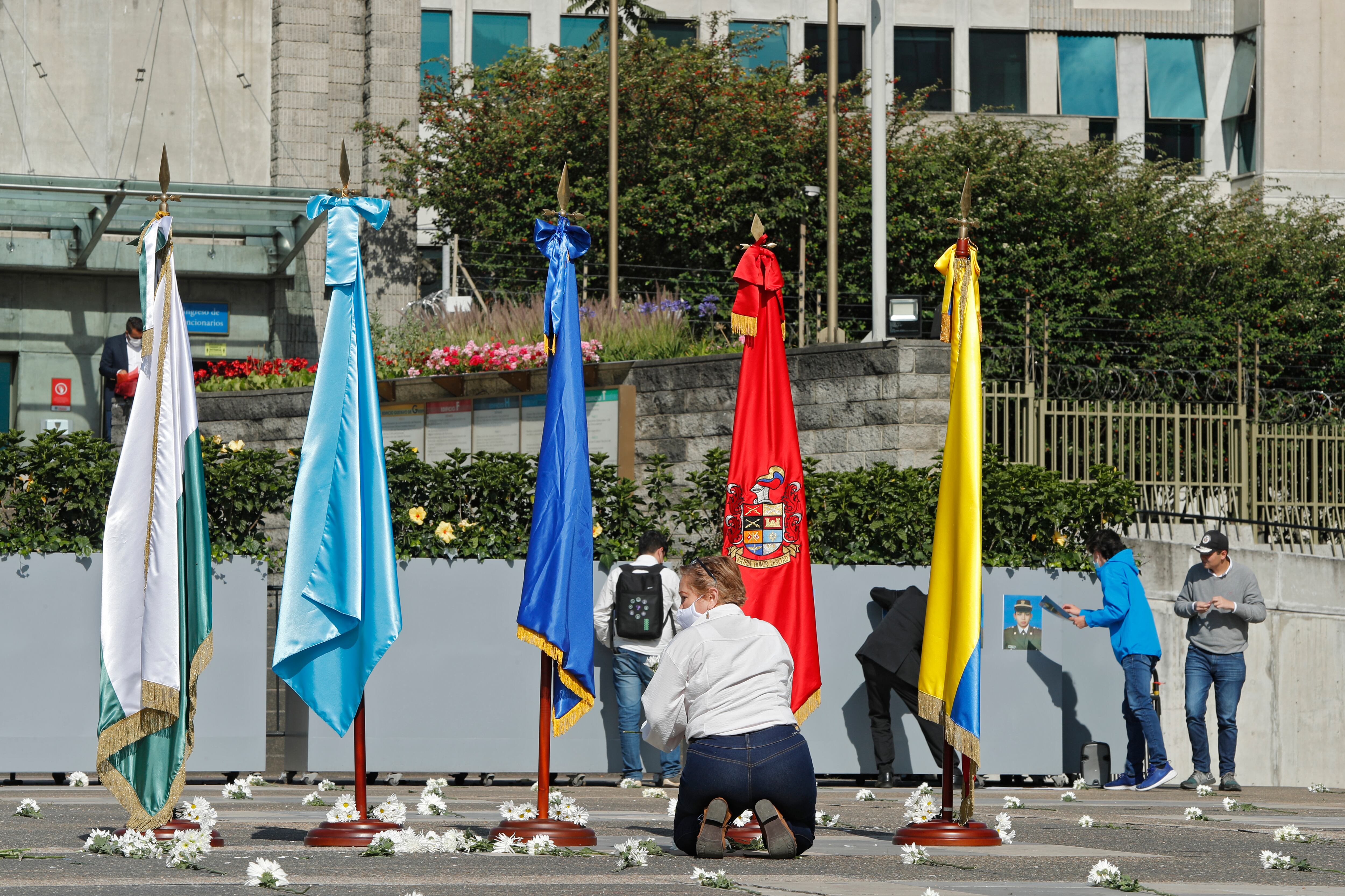 Familiares de miembros de la Fuerza Pública víctimas del conflicto
Bogotá enero 2022
Foto Guillermo Torres / Semana