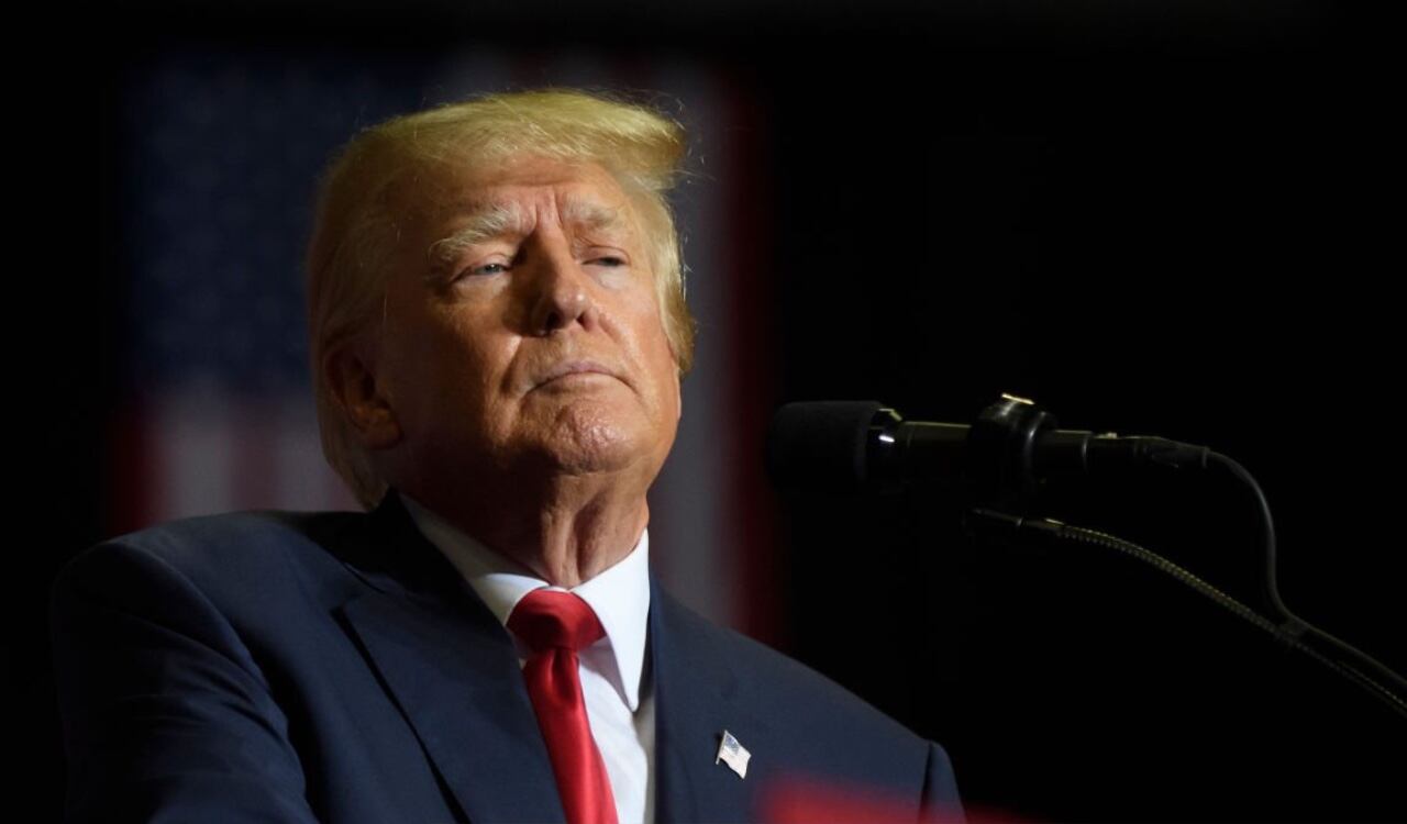 Donald Trump se refiere a la demanda que ahora recibió por parte de la fiscal de Nueva York