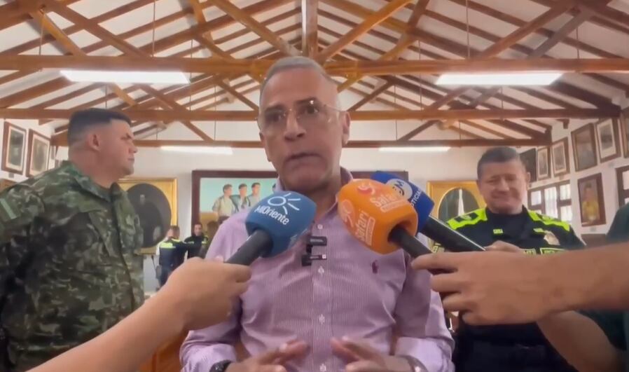 El general (r) Luis Eduardo Martínez Guzmán, secretario de Seguridad de Antioquia, dijo que homicidios en Rionegro y Marinilla "no son para alarmarse".