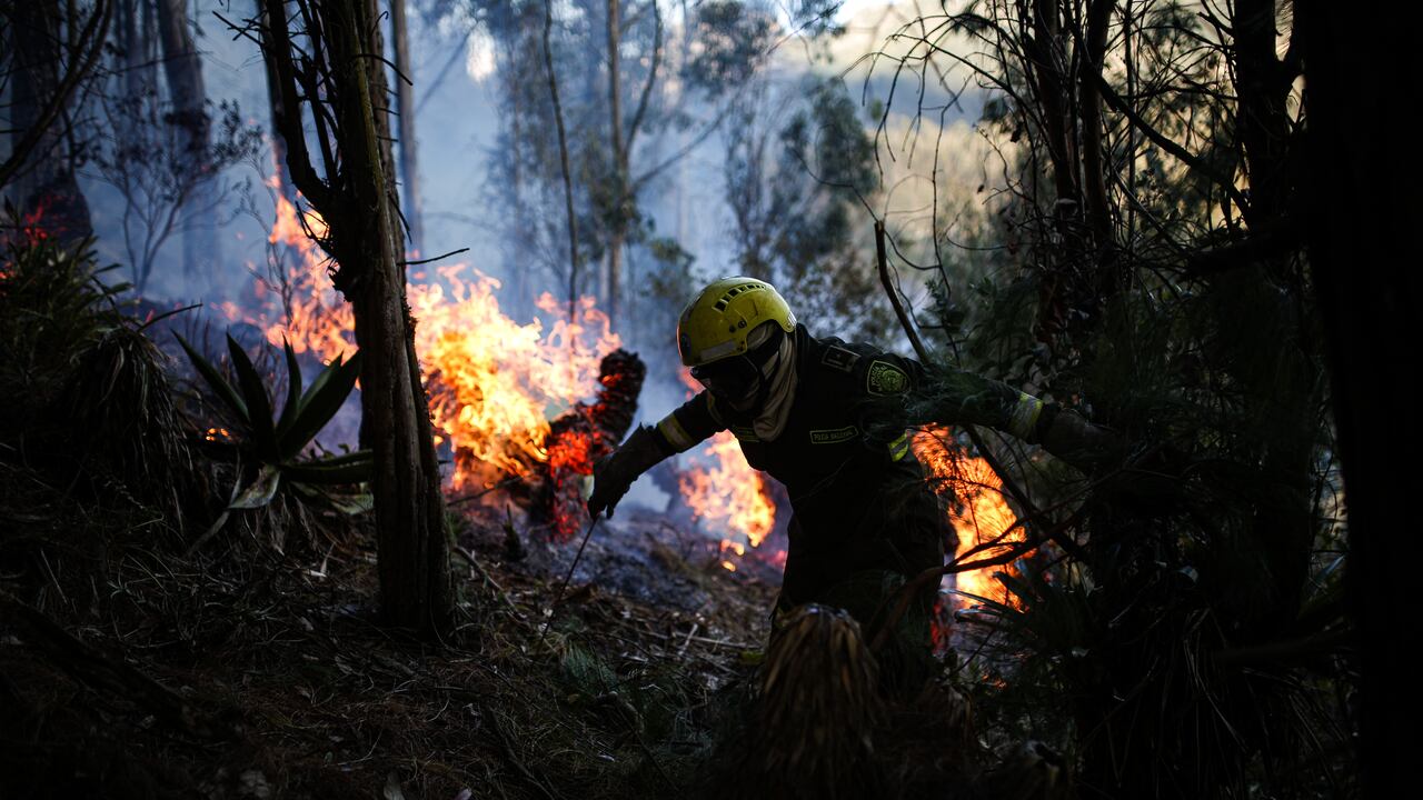 Incendios forestales en el municipio de Sopo Cundinamarca