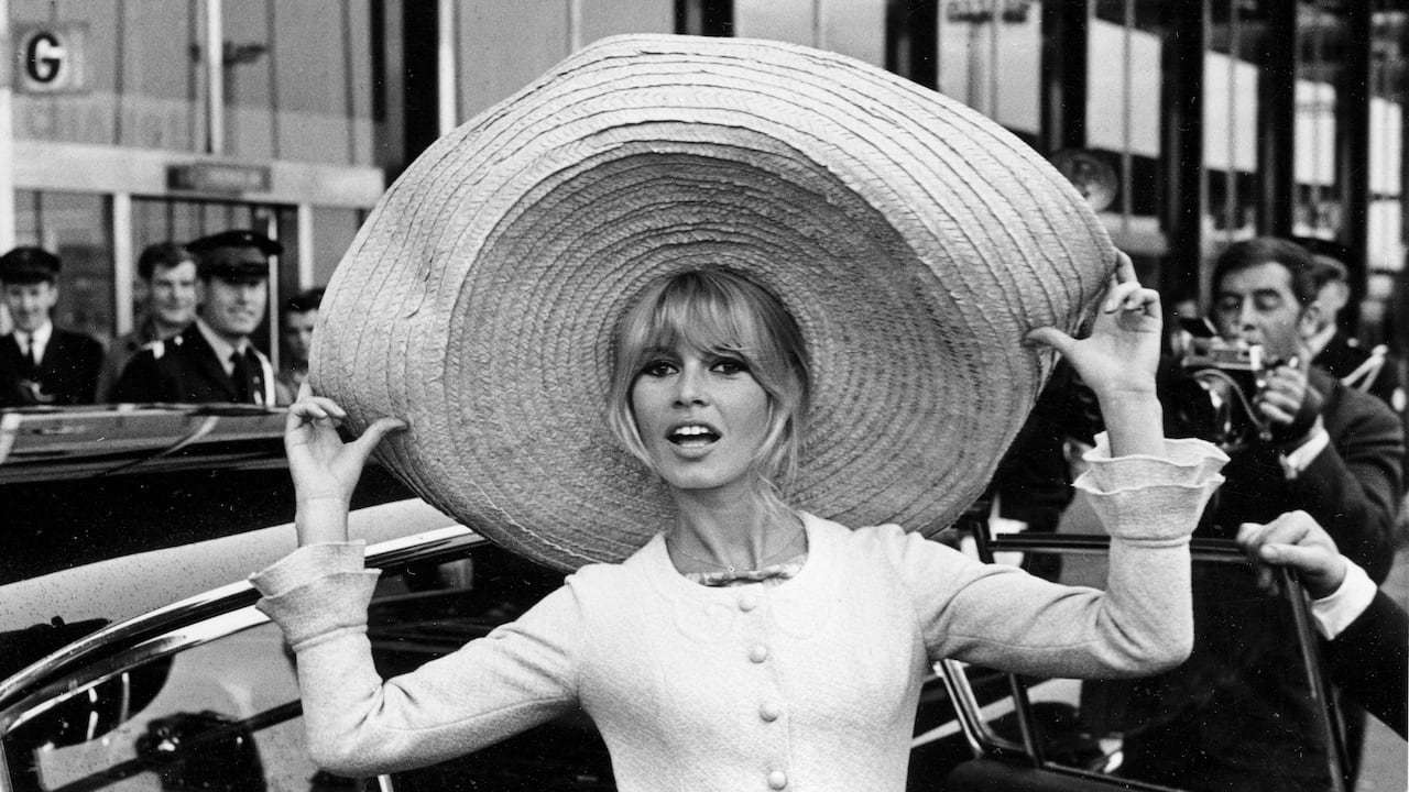 Brigitte Bardot, reconocida actriz francesa.
