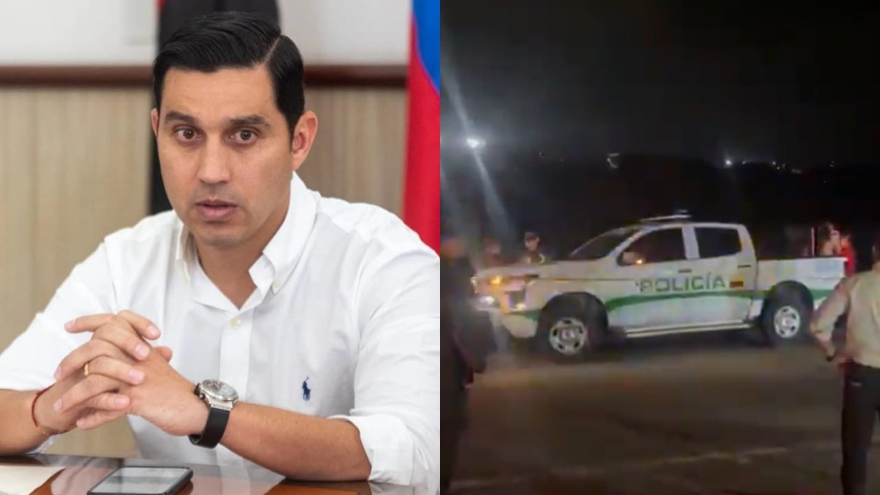 Miguel Castellanos y la zona en la que fue asesinado.