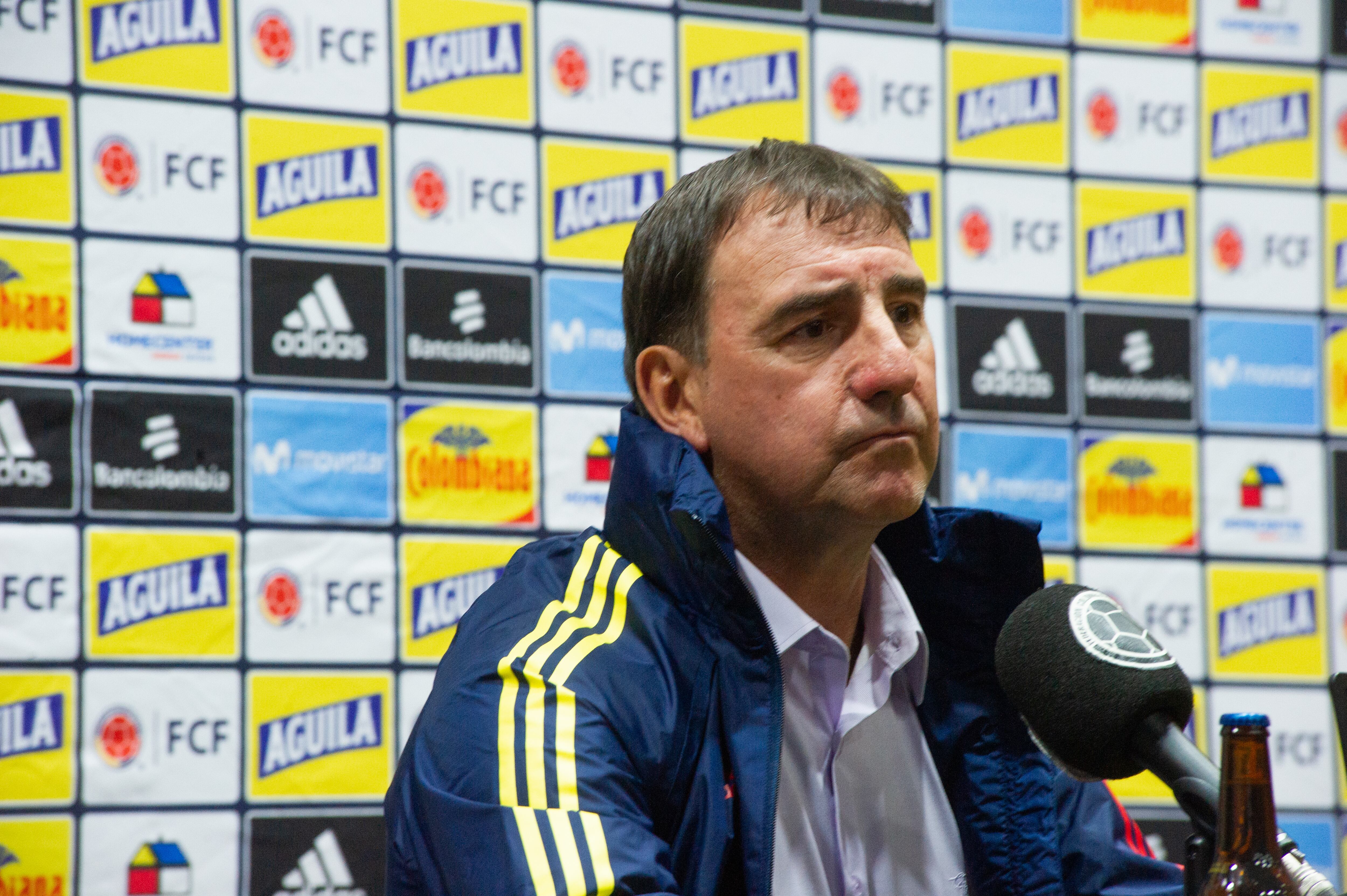 Néstor Lorenzo, técnico de la Selección Colombia.