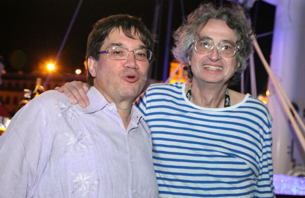 Luis Ospina y Jaime Abello.